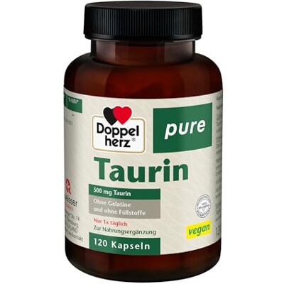 DOPPELHERZ Taurin reine Kapseln - Nahrungsergänzung DOPPELHERZ Taurin reine Kapseln - Nahrungsergänzung