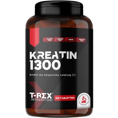 T-Rex Creatin Mikronisiert Monohydrat 100 Tabletten - Nahrungsergänzung T-Rex Creatin Mikronisiert Monohydrat 100 Tabletten - Nahrungsergänzung