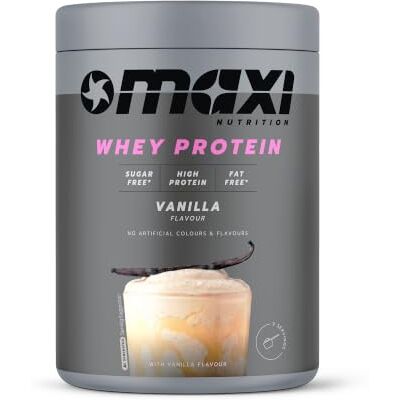MaxiNutrition Whey Protein Dose 270g Vanilla Whey Protein mit 30g Protein und Vitamin B6, ebenfalls low carb & low fat MaxiNutrition Whey Protein Dose 270g Vanilla Whey Protein mit 30g Protein und Vitamin B6, ebenfalls low carb & low fat