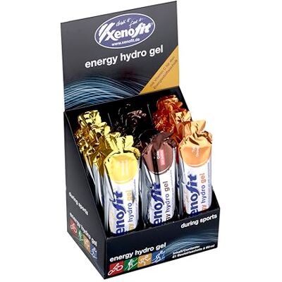 Xenofit energy hydro gel 3-fach sortiert 21 x 60 ml Xenofit energy hydro gel 3-fach sortiert 21 x 60 ml
