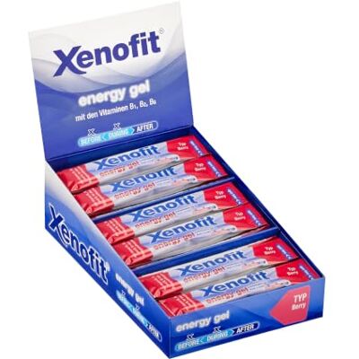 Xenofit energy gel Berry – 30 x 25 g Xenofit energy gel Berry – 30 x 25 g