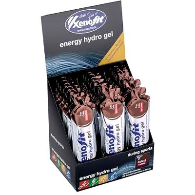 Xenofit Energy Hydro Gel Cola + Coffein 21 x 60 ml Xenofit Energy Hydro Gel Cola + Coffein 21 x 60 ml