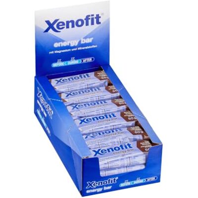Xenofit energy bar Schoko/Crunch 24 x 50 g Xenofit energy bar Schoko/Crunch 24 x 50 g