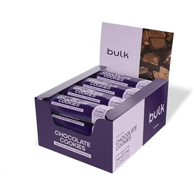 Bulk Macro Munch Proteinriegel Schokolade Cookies 12 x 62g 20g Protein pro Riegel Wenig Zucker Hoher Ballaststoffgehalt Dreischichtige Textur Perfekt für unterwegs Bulk Macro Munch Proteinriegel Schokolade Cookies 12 x 62g 20g Protein pro Riegel Wenig Zucker Hoher Ballaststoffgehalt Dreischichtige Textur Perfekt für unterwegs