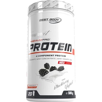 Best Body Nutrition Gourmet Premium Pro Protein - Brombeere Joghurt - Proteinpulver Best Body Nutrition Gourmet Premium Pro Protein - Brombeere Joghurt - Proteinpulver