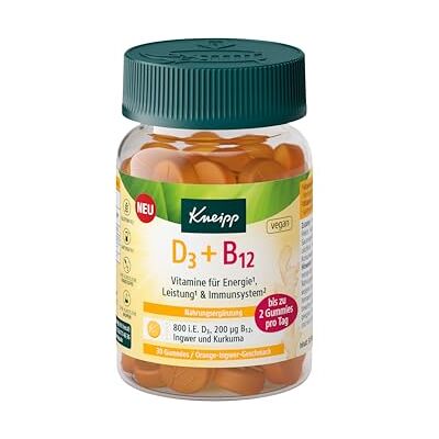 Kneipp D3 + B12 Gummies, 30 St Kneipp D3 + B12 Gummies, 30 St