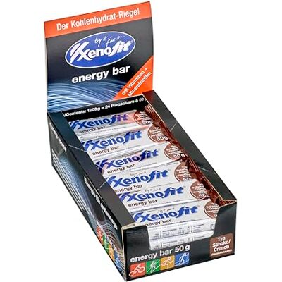 Xenofit energy bar Schoko/Crunch 24 x 50 g Xenofit energy bar Schoko/Crunch 24 x 50 g