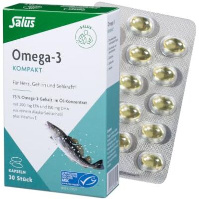 Salus - Omega-3 Kompakt Kapseln - Dietary supplement Salus - Omega-3 Kompakt Kapseln - Dietary supplement