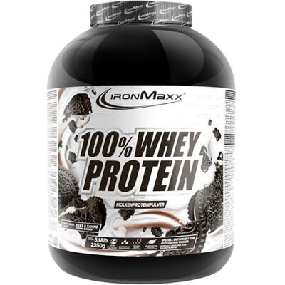 IronMaxx 100% Whey Protein Cookies & Cream - Proteinpulver IronMaxx 100% Whey Protein Cookies & Cream - Proteinpulver