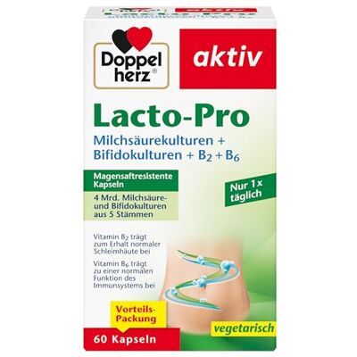 Doppelherz aktiv Lacto-Pro Kapseln - Nahrungsergänzungsmittel Doppelherz aktiv Lacto-Pro Kapseln - Nahrungsergänzungsmittel