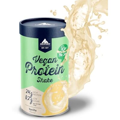 Multipower 100% Vegan Protein French Vanilla – 420 g Eiweißpulver – Veganes Pulver für Eiweißshake aus 3 pflanzlichen Proteinquellen – Proteinpulver vegan mit Vitaminen – Vanille Multipower 100% Vegan Protein French Vanilla – 420 g Eiweißpulver – Veganes Pulver für Eiweißshake aus 3 pflanzlichen Proteinquellen – Proteinpulver vegan mit Vitaminen – Vanille