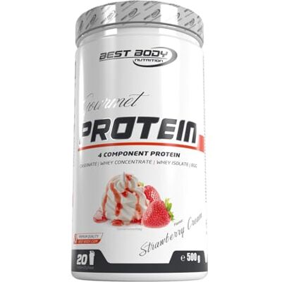 Best Body Nutrition Gourmet Premium Pro Protein Erdbeercreme - Proteinpulver Best Body Nutrition Gourmet Premium Pro Protein Erdbeercreme - Proteinpulver