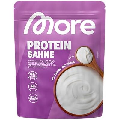 MORE NUTRITION MORE Protein, Sahne, 750 g, Mix aus Whey Konzentrat und Casein ideal zum Muskelaufbau und -erhalt, mit Laktase, perfekt zum kochen & backen made in Germany (Verpackung kann variieren) MORE NUTRITION MORE Protein, Sahne, 750 g, Mix aus Whey Konzentrat und Casein ideal zum Muskelaufbau und -erhalt, mit Laktase, perfekt zum kochen & backen made in Germany (Verpackung kann variieren)