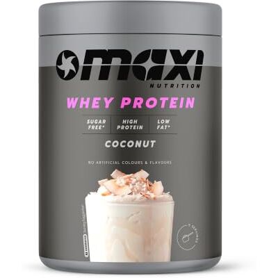 MaxiNutrition Whey Protein Dose 270g Kokos Whey Protein mit 30g Protein und Vitamin B6, ebenfalls low carb & low fat MaxiNutrition Whey Protein Dose 270g Kokos Whey Protein mit 30g Protein und Vitamin B6, ebenfalls low carb & low fat