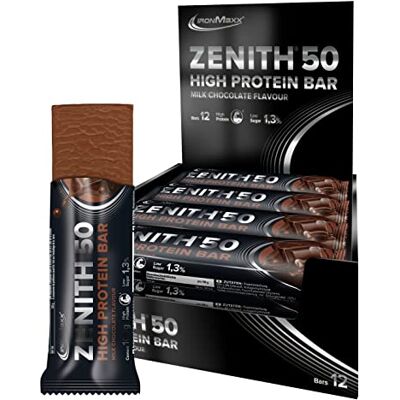 IronMaxx - Zenith 50 XL - Milchschokolade - Proteinbar IronMaxx - Zenith 50 XL - Milchschokolade - Proteinbar