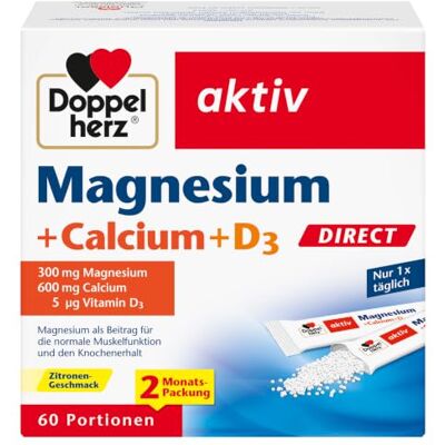 DOPPELHERZ Magnesium+Calcium+D3 Pellets - Nahrungsergänzung DOPPELHERZ Magnesium+Calcium+D3 Pellets - Nahrungsergänzung
