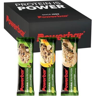 Powerbar Natural Protein Multiflavour Box 12x40g Powerbar Natural Protein Multiflavour Box 12x40g