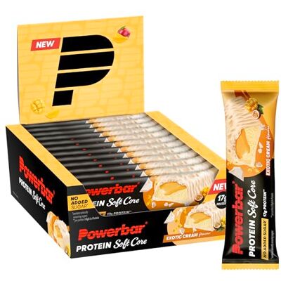 Powerbar Protein Riegel Soft Core Exotic Cream 12x48g High Protein Low Sugar Protein Bars Powerbar Protein Riegel Soft Core Exotic Cream 12x48g High Protein Low Sugar Protein Bars