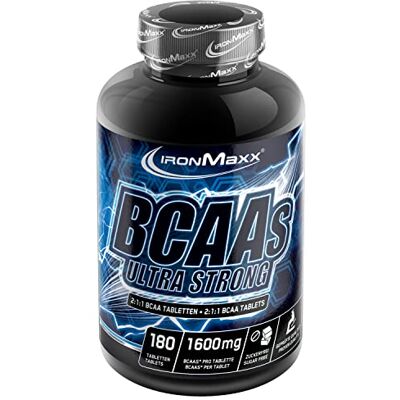 IronMaxx BCAAs - Hochdosierte Aminosäuren für Sportler IronMaxx BCAAs - Hochdosierte Aminosäuren für Sportler