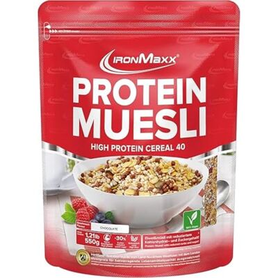 IronMaxx Protein Müsli - Low Carb, Vegan, 550 g IronMaxx Protein Müsli - Low Carb, Vegan, 550 g