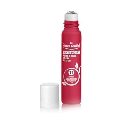 Puressentiel Anti Juckreiz Roll-On – Mücken- & Insektenstiche Behandlung – Beruhigt Haut & lindert Juckreiz – 11 ätherischen Öle BIO – Natürlich, kompakt für unterwegs – 5 ml Puressentiel Anti Juckreiz Roll-On – Mücken- & Insektenstiche Behandlung – Beruhigt Haut & lindert Juckreiz – 11 ätherischen Öle BIO – Natürlich, kompakt für unterwegs – 5 ml