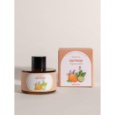 SenseFlow Ätherische Öle für Diffuser 30 ml,100% Pure Duftöle, Ätherisches Aromatherapieöl von Erstklassige Qualität, Luft Aroma Öle für Diffusor, Entspannen Orange aus Capri SenseFlow Ätherische Öle für Diffuser 30 ml,100% Pure Duftöle, Ätherisches Aromatherapieöl von Erstklassige Qualität, Luft Aroma Öle für Diffusor, Entspannen Orange aus Capri