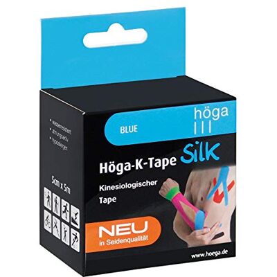 HÖGA-PHARM G. Höcherl Höga-K-Tape Seide 5cm x 5m Hellblau - Kinesiologie-Band HÖGA-PHARM G. Höcherl Höga-K-Tape Seide 5cm x 5m Hellblau - Kinesiologie-Band