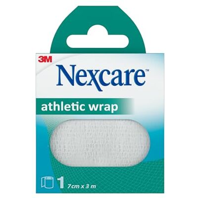 Nexcare Athletic Wrap, weiß, 7 cm x 3 m, 1/Packung Nexcare Athletic Wrap, weiß, 7 cm x 3 m, 1/Packung