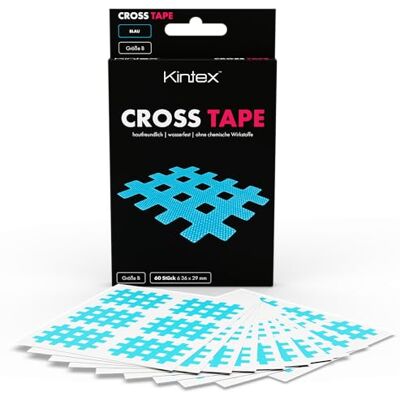 Kintex 20923 Cross-Tape Größe B - Pflaster für Schmerztherapie Kintex 20923 Cross-Tape Größe B - Pflaster für Schmerztherapie