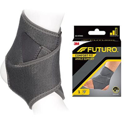 FUTURO Comfort Fit Sprunggelenk-Bandage 04037, Anpassbar (17.8 cm – 29.2 cm) FUTURO Comfort Fit Sprunggelenk-Bandage 04037, Anpassbar (17.8 cm – 29.2 cm)