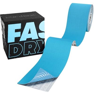 Kintex FastDry Kinesiologie Tape 5 cm x 5 m, wasserfest & schnelltrocknend Kintex FastDry Kinesiologie Tape 5 cm x 5 m, wasserfest & schnelltrocknend