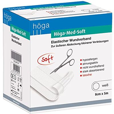 Allgemeiner Elastischer Wundverband - 5 m × 8 cm - Wundpflaster Allgemeiner Elastischer Wundverband - 5 m × 8 cm - Wundpflaster