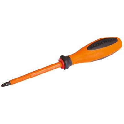KLEIN TOOLS 6042100EINS VDE Schraubendreher isoliert Pozidriv PZ2 x 100 mm Ergonomischer Griff 1000V geprüft IEC 60900 Elektriker Werkzeug KLEIN TOOLS 6042100EINS VDE Schraubendreher isoliert Pozidriv PZ2 x 100 mm Ergonomischer Griff 1000V geprüft IEC 60900 Elektriker Werkzeug