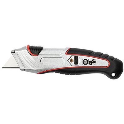 WEDO 78845 Safety Cutter Profi (mit 3-Stufen-Vorschub und automatischem Klingenrückzug) schwarz WEDO 78845 Safety Cutter Profi (mit 3-Stufen-Vorschub und automatischem Klingenrückzug) schwarz