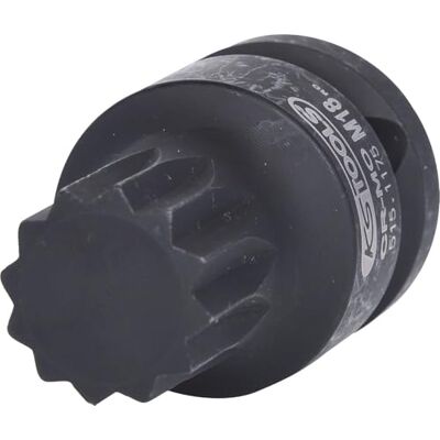 KS Tools 5151175 Kraft Bit Stecknuss XZN, kurz, 1/2 M18 KS Tools 5151175 Kraft Bit Stecknuss XZN, kurz, 1/2 M18
