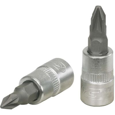 KS Tools 1/4' Bit-Stecknuss, PZ2, auf Hänger KS Tools 1/4' Bit-Stecknuss, PZ2, auf Hänger