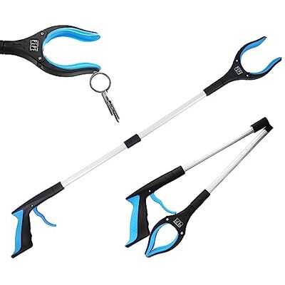 PEPE Mobility Greifzange für Senioren Faltbar 83 cm, Greifer zum Aufheben mit Magnet, 360 Grad drehbarer Greifarm, Müllzange klappbar, Greifhilfe für Garten und Haushalt PEPE Mobility Greifzange für Senioren Faltbar 83 cm, Greifer zum Aufheben mit Magnet, 360 Grad drehbarer Greifarm, Müllzange klappbar, Greifhilfe für Garten und Haushalt