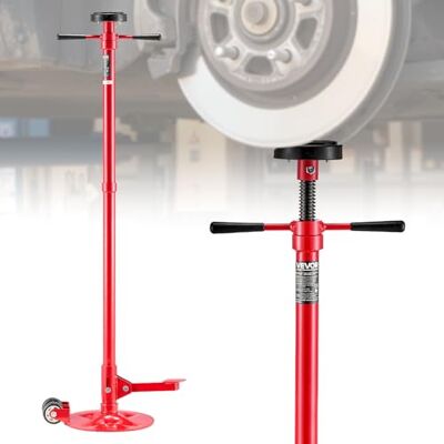 VEVOR Unterhub-Stützständer 1 t Rollbar, Höhenverstellbarer (1320–2033 mm) Wagenheberständer mit Kugelgelagertem Drehgriff & Pedal, zur Unterstützung von Fahrzeugkomponenten Autoreparatur VEVOR Unterhub-Stützständer 1 t Rollbar, Höhenverstellbarer (1320–2033 mm) Wagenheberständer mit Kugelgelagertem Drehgriff & Pedal, zur Unterstützung von Fahrzeugkomponenten Autoreparatur