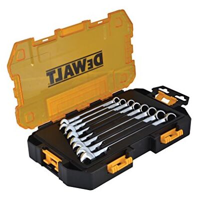 DeWalt Ringmaulschlüsselsatz, metrisch, 8-teilig (DWMT73810) DeWalt Ringmaulschlüsselsatz, metrisch, 8-teilig (DWMT73810)