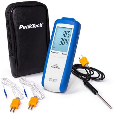 Peaktech - P 5140 - Dual input - Digital-Thermometer Peaktech - P 5140 - Dual input - Digital-Thermometer