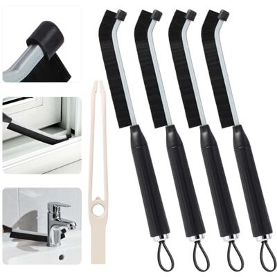 Blendura Fugenbürste Hartborsten Eckenreinigungsbürste 4 Stück, 3 mm Lückenreinigungsbürste mit Ergonomischem Griff Fugenreinigungsbürste, Reinigungsbürste für Küche Toilette Badezimmer Fugenmörtel Blendura Fugenbürste Hartborsten Eckenreinigungsbürste 4 Stück, 3 mm Lückenreinigungsbürste mit Ergonomischem Griff Fugenreinigungsbürste, Reinigungsbürste für Küche Toilette Badezimmer Fugenmörtel