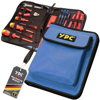 YPC ZipCaddy XL – Werkzeugmappe 31x23x5cm, Werkzeug Organizer mit großer Außentasche und 34 Halteschlaufen, Werkzeugtasche leer, Werkzeug Mappe, Maulschlüssel Tasche, Tool Case… YPC ZipCaddy XL – Werkzeugmappe 31x23x5cm, Werkzeug Organizer mit großer Außentasche und 34 Halteschlaufen, Werkzeugtasche leer, Werkzeug Mappe, Maulschlüssel Tasche, Tool Case…