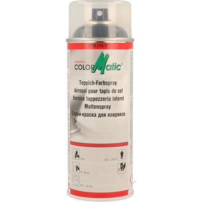 COLORMATIC Teppich-Farbspray Schwarz 400 ml Sprühfarbe für Teppiche COLORMATIC Teppich-Farbspray Schwarz 400 ml Sprühfarbe für Teppiche