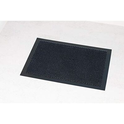andiamo Fußmatte Lucia Türmatte Schmutzfangmatte Schmutzmatte mit rutschhemmender Rückseite 80 x 120 cm dunkelblau andiamo Fußmatte Lucia Türmatte Schmutzfangmatte Schmutzmatte mit rutschhemmender Rückseite 80 x 120 cm dunkelblau