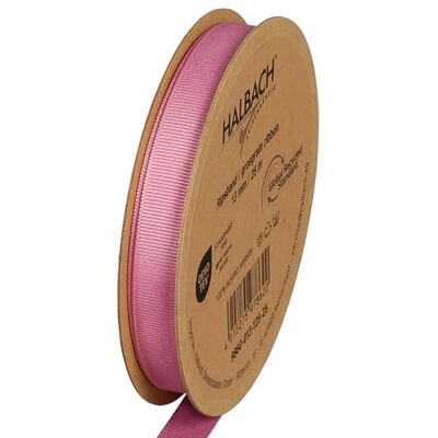 Halbach Seidenbänder Premium Ripsband Breite: 13 mm Länge: 25 m Nachhaltiges Geschenkband aus recyceltem Polyester Ideal als Schleifenband Farbe: dunkelpink Halbach Seidenbänder Premium Ripsband Breite: 13 mm Länge: 25 m Nachhaltiges Geschenkband aus recyceltem Polyester Ideal als Schleifenband Farbe: dunkelpink