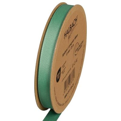 Halbach Seidenbänder Premium Ripsband Breite: 13 mm Länge: 25 m Nachhaltiges Geschenkband aus recyceltem Polyester Ideal als Schleifenband Farbe: salbeigrün Halbach Seidenbänder Premium Ripsband Breite: 13 mm Länge: 25 m Nachhaltiges Geschenkband aus recyceltem Polyester Ideal als Schleifenband Farbe: salbeigrün