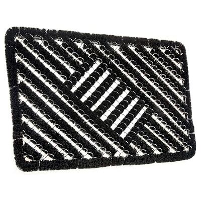 Hanse Home Schwarze Teppichmat - Innen- & Außenbereich Hanse Home Schwarze Teppichmat - Innen- & Außenbereich