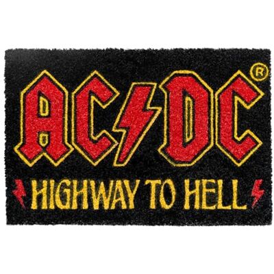 Grupo Erik AC/DC Fußmatte Schmutzfangmatte 40x60 Geschenke Merch Grupo Erik AC/DC Fußmatte Schmutzfangmatte 40x60 Geschenke Merch