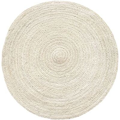 Hamid Jute Teppich Weiß - Teppich Hamid Jute Teppich Weiß - Teppich