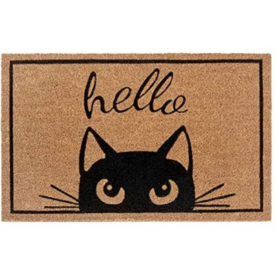 HANSE HOME Kokos Katzen Türmatte - Outdoor, Rechteckig HANSE HOME Kokos Katzen Türmatte - Outdoor, Rechteckig